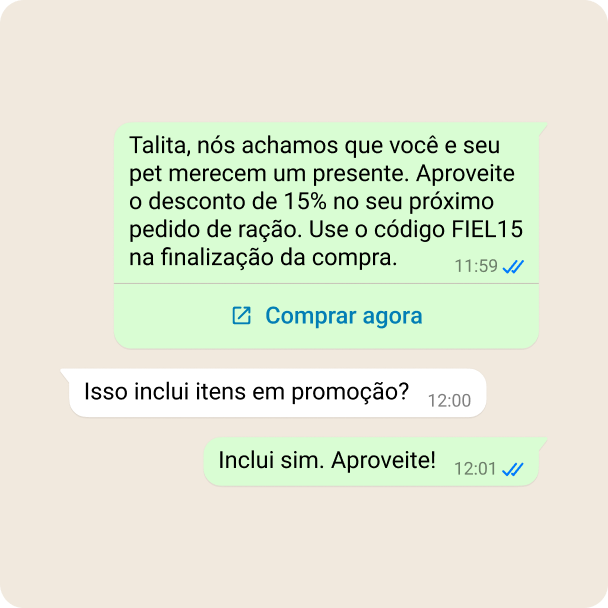 whatsapp para times de marketing mensagens interativas