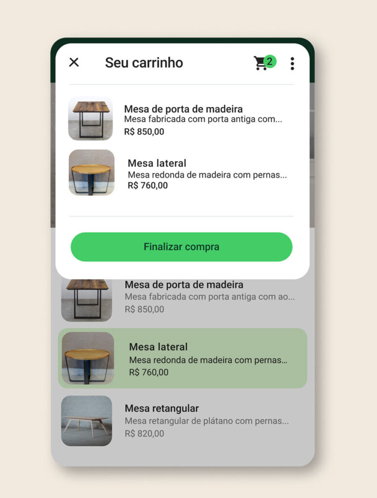 whatsapp compartilhado catálogo business