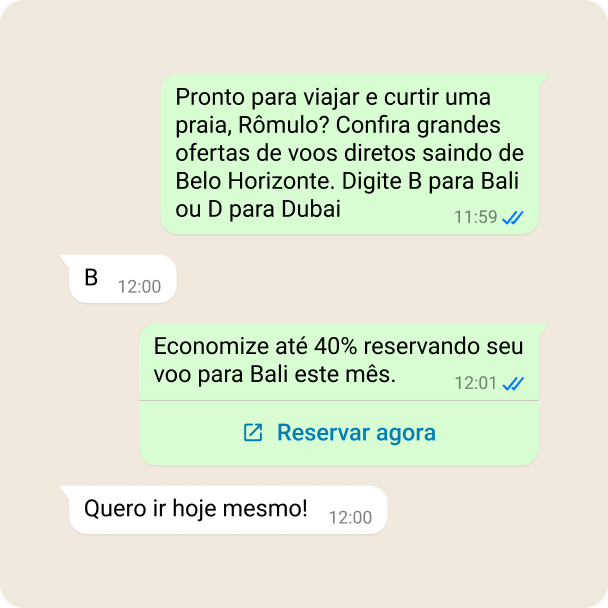 whatsapp para times de marketing fidelização