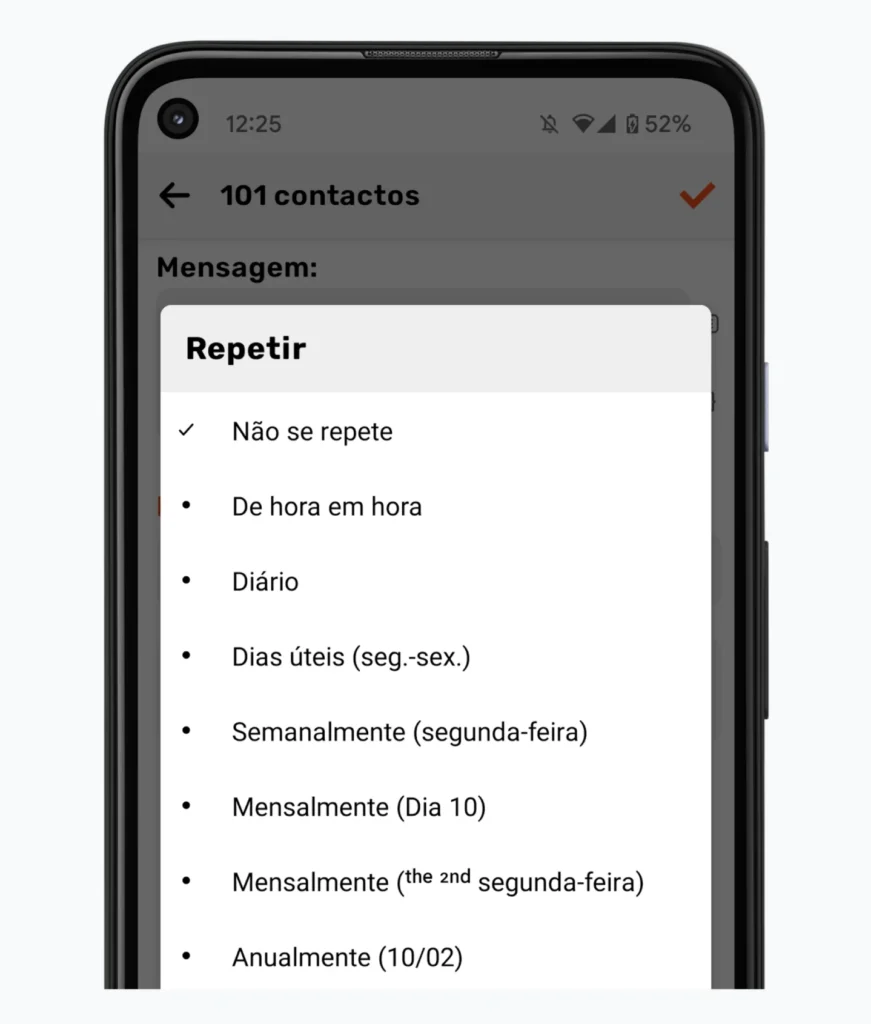 agendar mensagens no whatsapp autotext